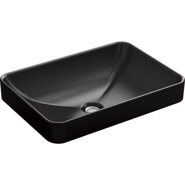 K53730 Kohler Vox® Vitreous China Rectangular Vessel Bathroom Sink with Overflow & Reviews